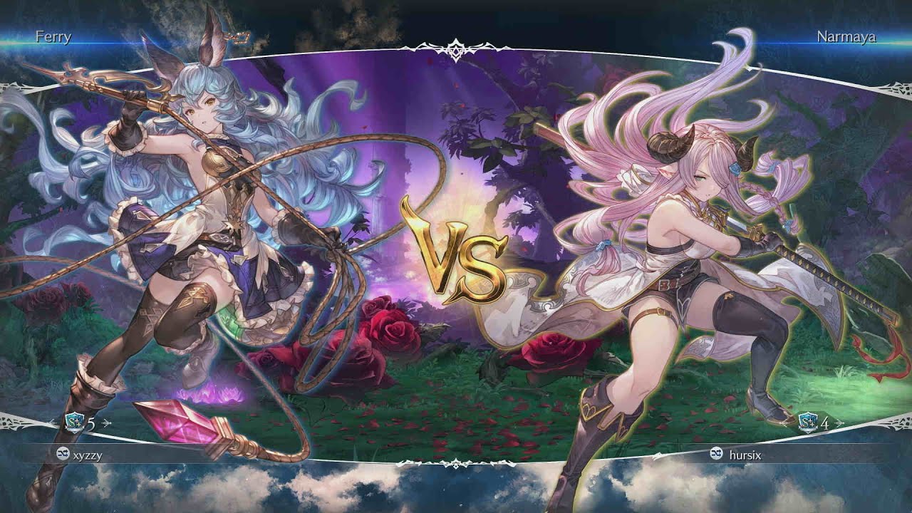 GBVS Rising High Level XYZZY (Ferry) VS Hursix (Narmaya)