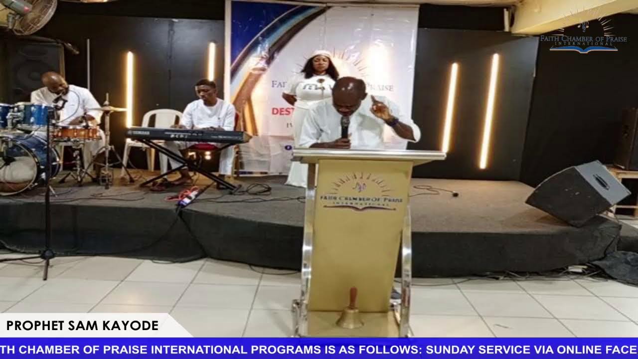 PROPHETIC DIVINE DESTINY REPAIR  HOURS  WITH PROPHET SAM KAYODE
