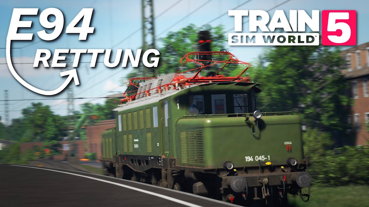 Krokodil im RETTUNGSEINSATZ &ndash; Lokfahrt nach W-Steinbeck | TRAIN SIM WORLD 5