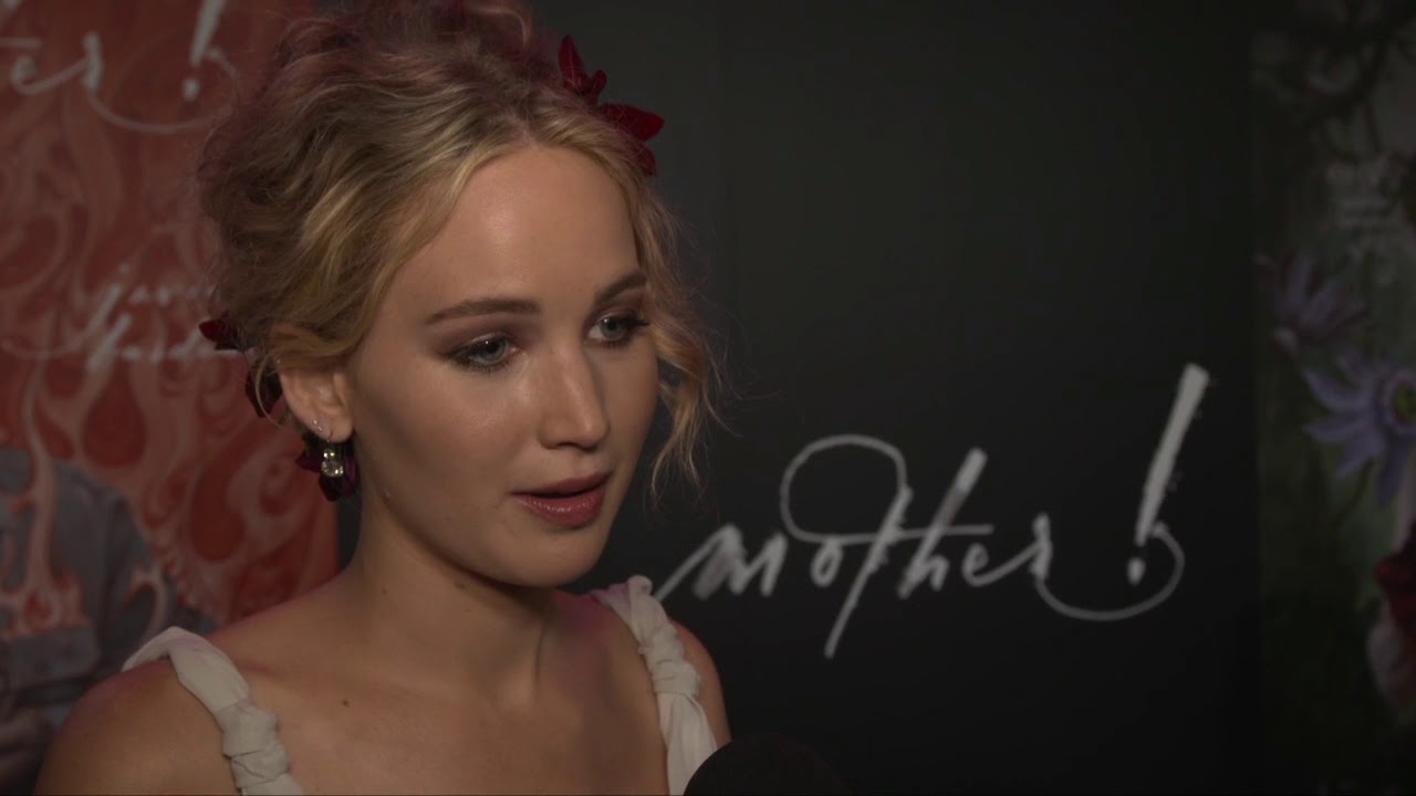 Jennifer Lawrence Mother Premiere New York Interview Javier Bardem, Darren Aronofsky
