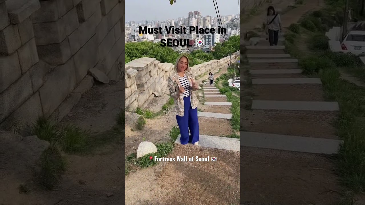 📍The Seoul City Wall | Fortress Wall of Seoul 🇰🇷|South Korea:Travel Diary #travel #travelvlog #SK