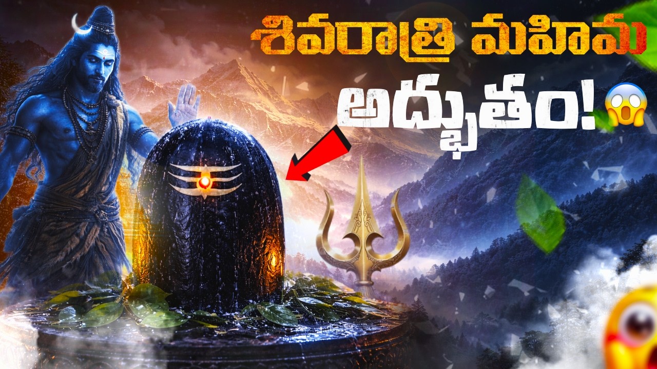 మహాశివరాత్రి మహిమ 🕉️...|అద్భుతం!