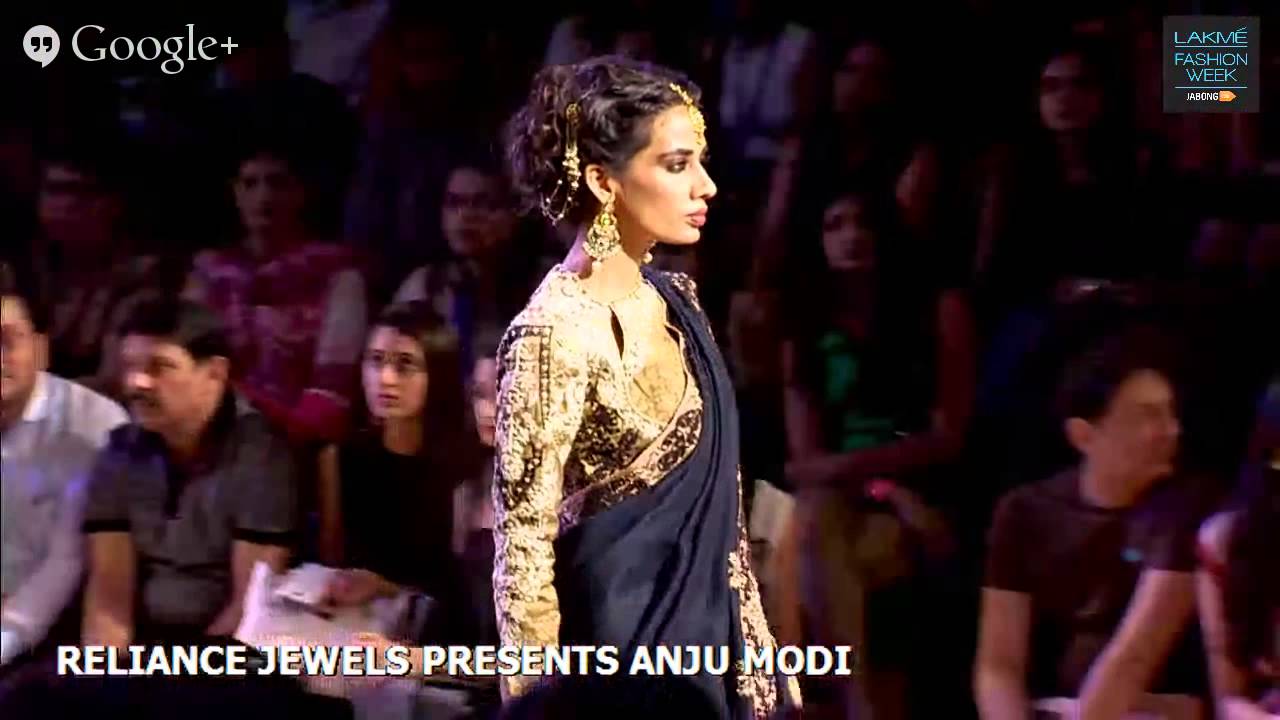 RELIANCE JEWELS PRESENTS ANJU MODI - LAKME FASHION WEEK WINTER/FESTIVE 2014