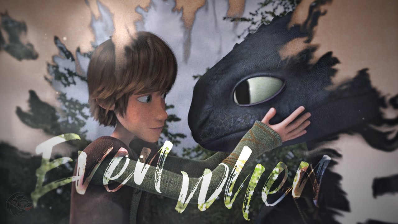 Hiccup & Toothless ~ Even When (From The Wild Robot) [4K]