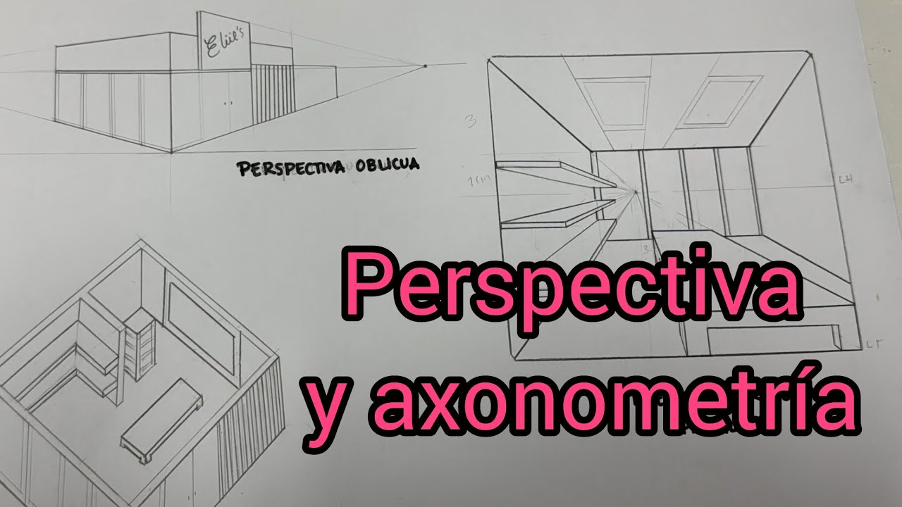 Volumetría, perspectiva y axonometría #dibujo #arteydiseño #perspectiva #axonometría #tutorial 