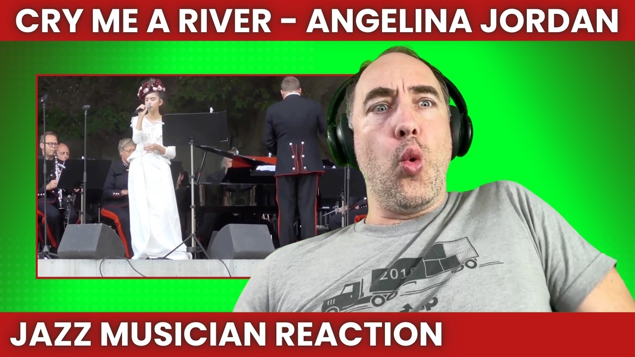 Квант Анджелины!!! [Cry Me A River — 12 лет — Военный оркестр — Реакция Анджелины Джордан]