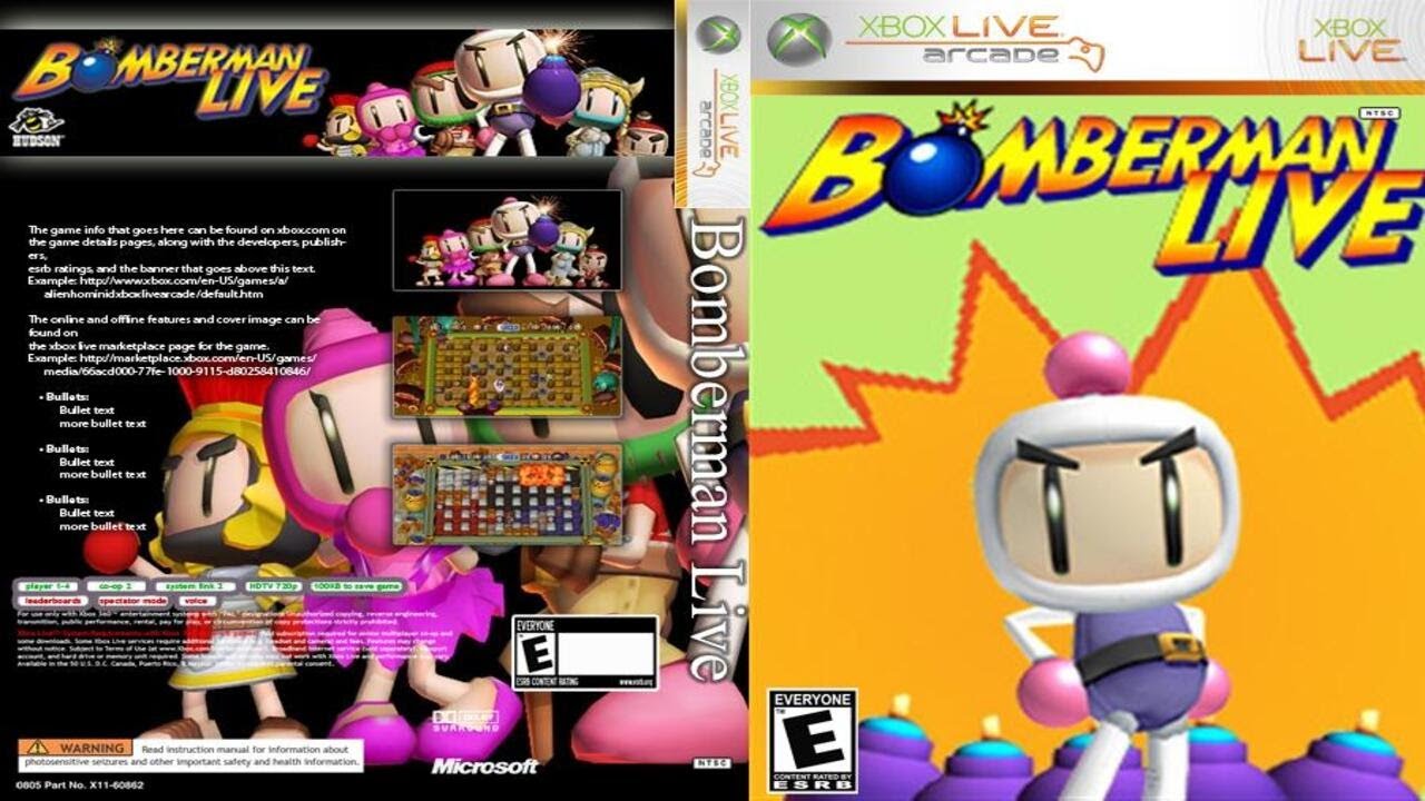 Bomberman Live (2007) - Full Gameplay | XBOX 360 ARCADE  |   UHD | 4K |