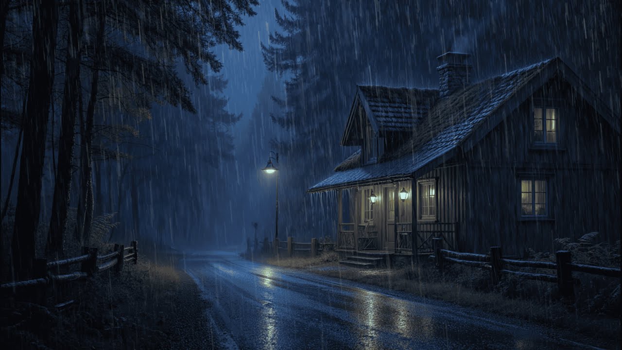 Rain Sounds for sleeping - Natural Rain sounds for Relaxing, Sleeping, Studying