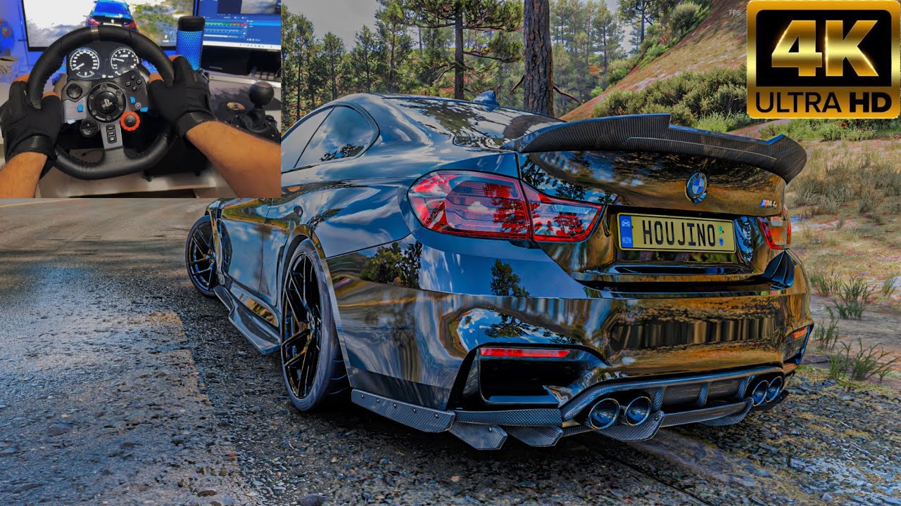 1000HP BMW M4  - Forza Horizon 5 | Logitech G29 Steering Wheel
