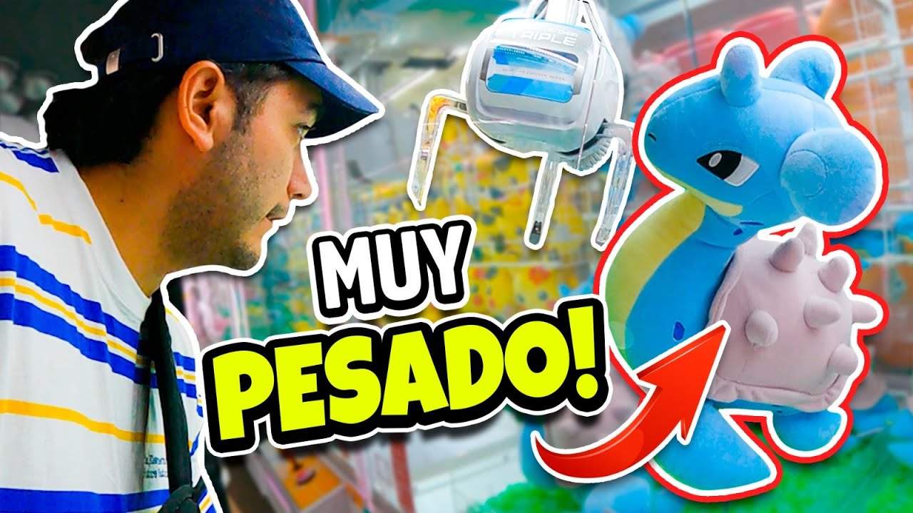 🤩 Intento ganar EL MEJOR PELUCHE DE LAPRAS que veras en tu vida (JAPON) !