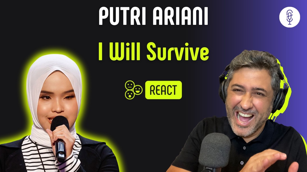 PUTRI ARIANI | I WILL SURVIVE | Vocal coach REACTION & ANÁLISE | Rafa Barreiros