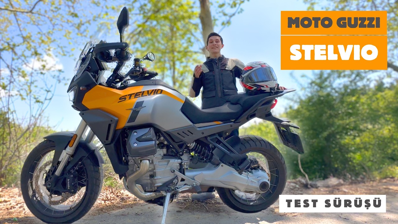Moto Guzzi Stelvio | Test Sürüşü & İnceleme | Gürül Gürül Bir Motosiklet!