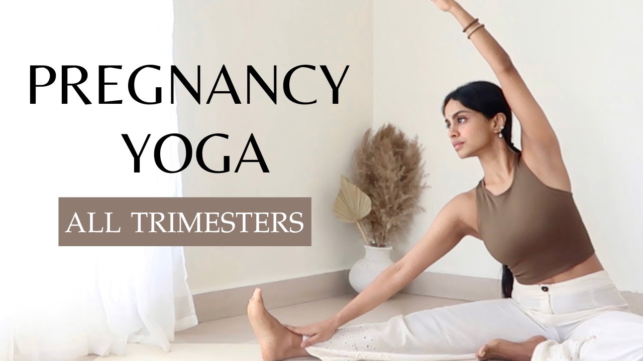 Pregnancy Yoga | Safe For All Trimesters | Yoga during pregnancy