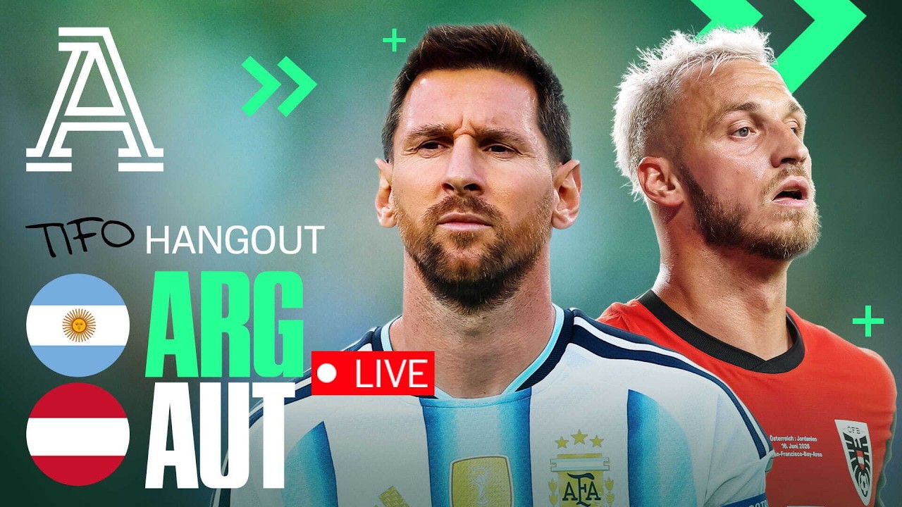 Argentina vs Austria Live Watchalong | @TheAthleticFC x @Tifo World Cup Clubhouse