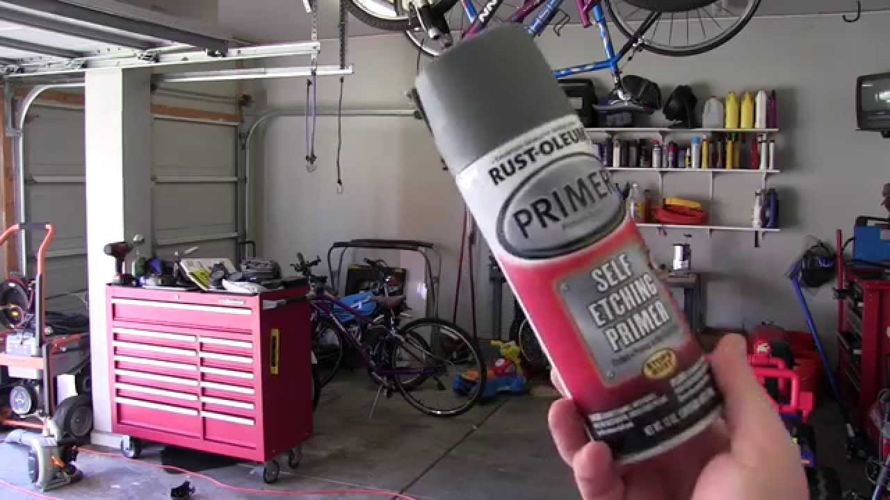 Cafe Racer Build Part 30 : Primer on the Upper Triple Clamp