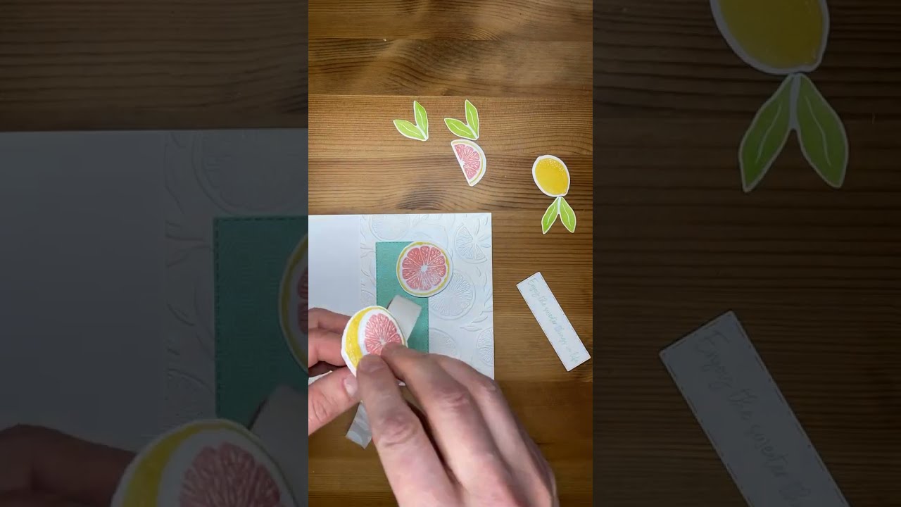 Stampin' Up! Sweet Citrus Sweeter Things Card