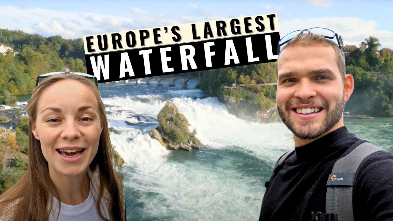 Rhine Falls BOAT RIDE🇨🇭Switzerland Travel Guide