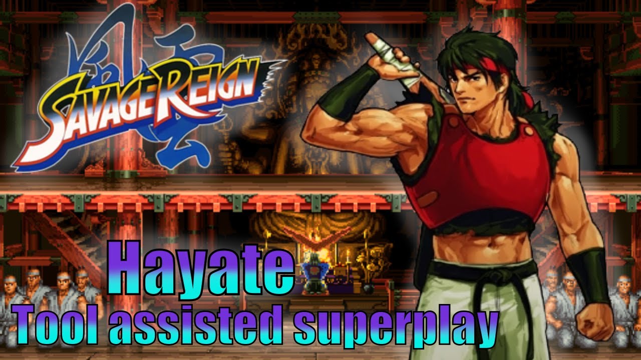 [TAS] - Savage Reign (Neo-Geo) - Hayate - Full Perfect