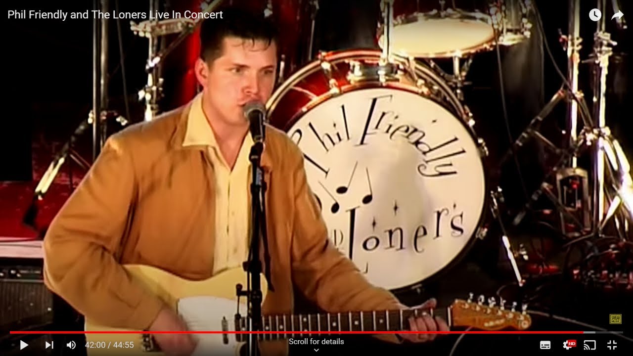 Phil Friendly and The Loners - Live full Concert Rockabilly & Country Western (official music video)