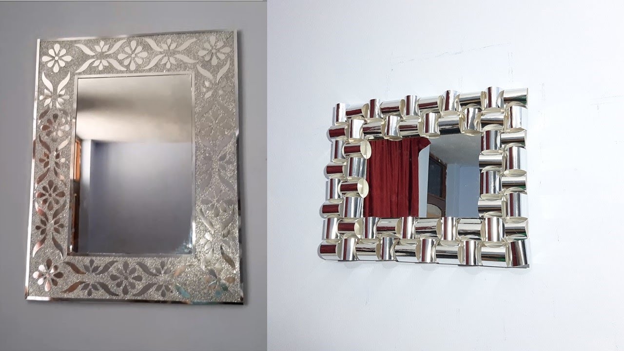 2 INCREIBLES Y FÁCILES ESPEJOS  PLATEADOS -  2 AMAZING AND EASY SILVER MIRRORS