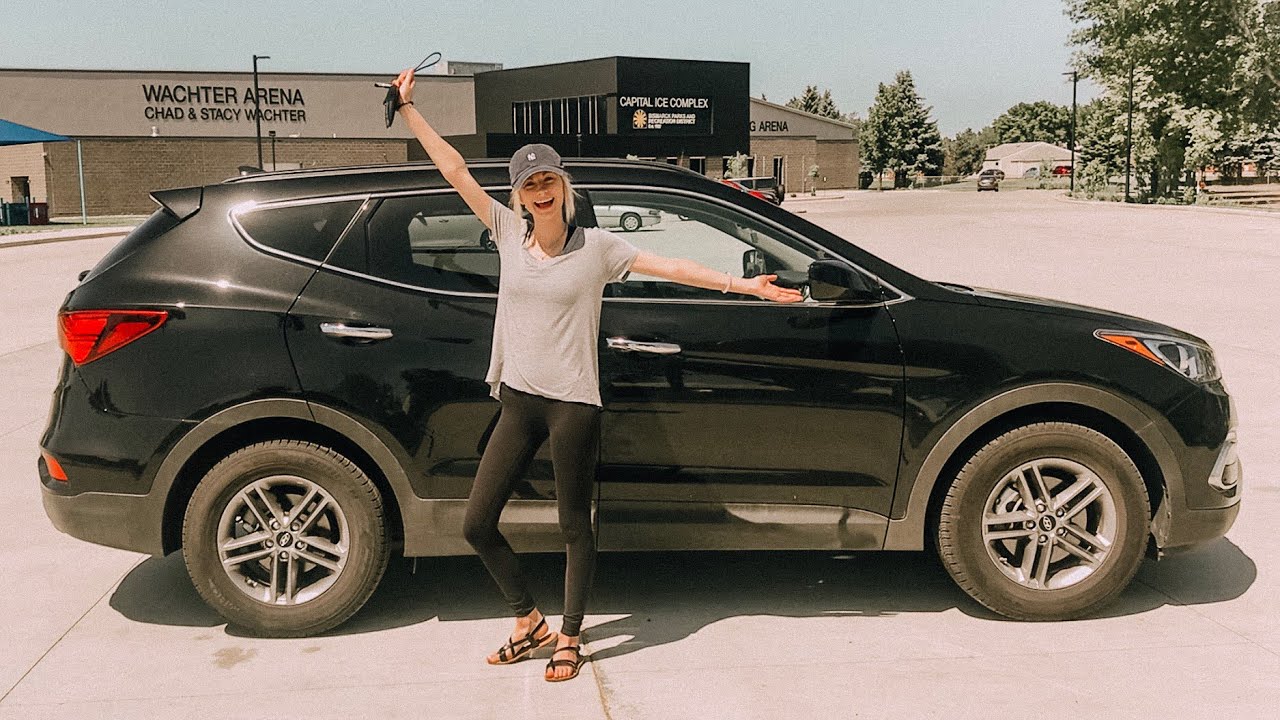 MY CAR TOUR // 2017 hyundai santa fe sport | Jessica Braun