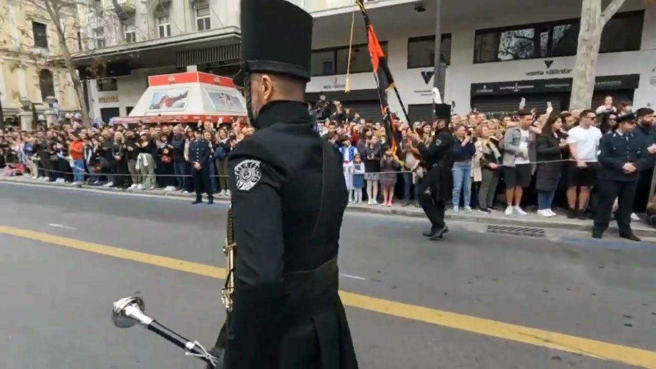 March 25th National Parade 2025 &ndash; Sacred Band of Messolonghi (Athens)