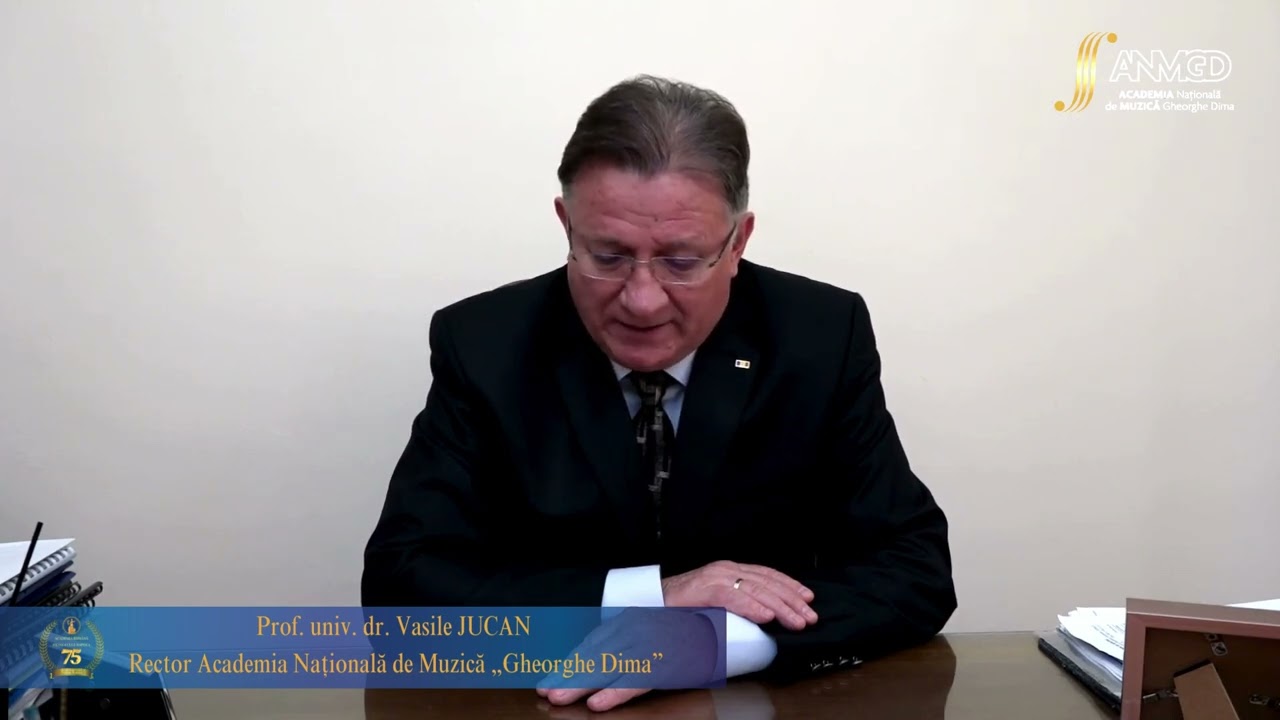 Mesajul Prof. univ. dr. Vasile JUCAN - ARFCN la 75 de ani
