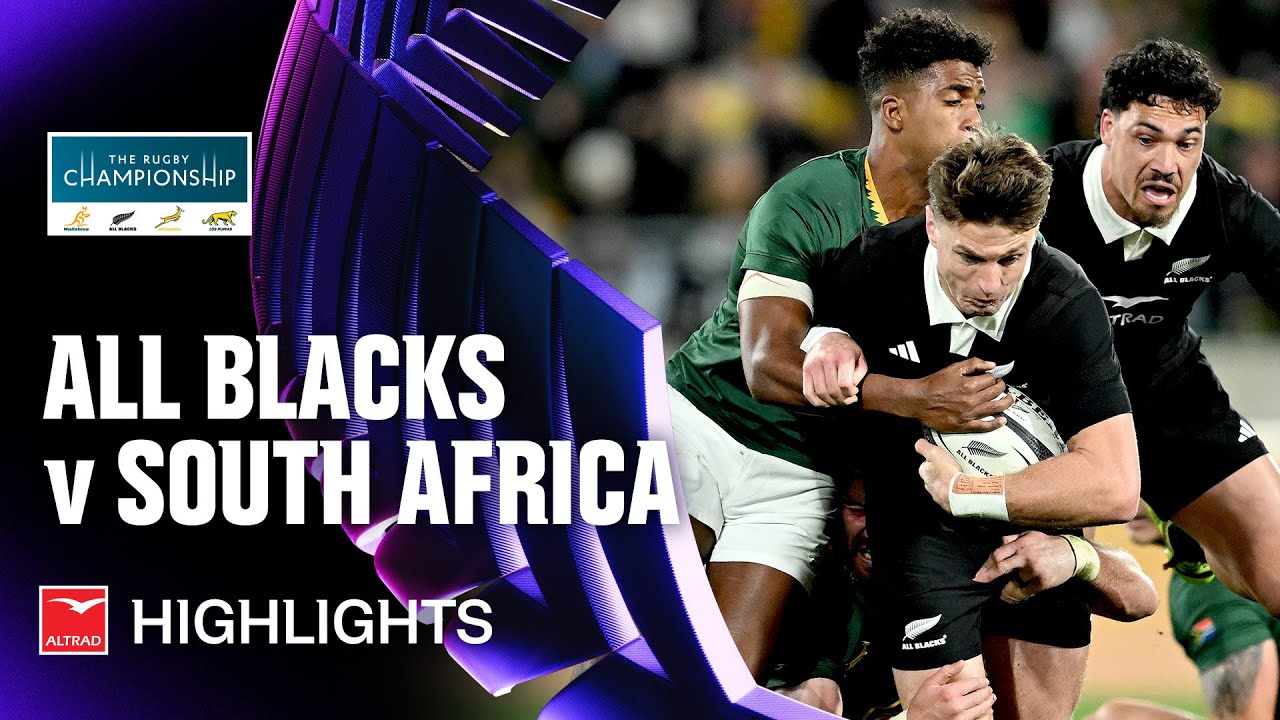 HIGHLIGHTS | All Blacks v South Africa | Second Test, TRC 2025