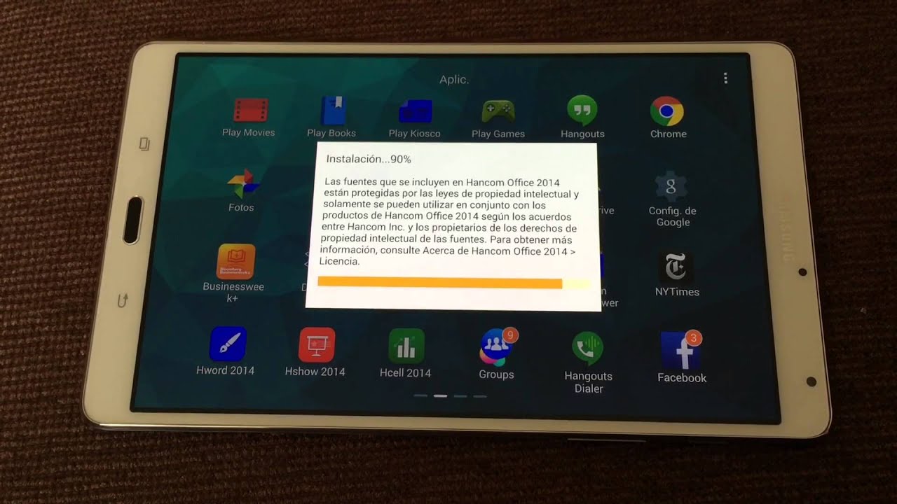 Samsung galaxy tab S 8.4 Review en español
