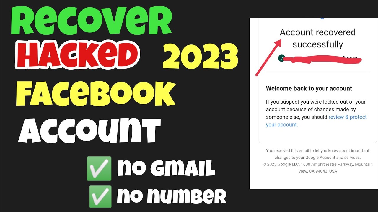NA HACK NA FACEBOOK PAANO MA RECOVER