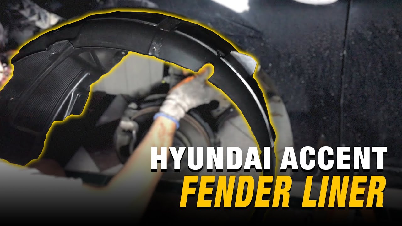 How to Replace Inner Fender Liner | Hyundai Accent