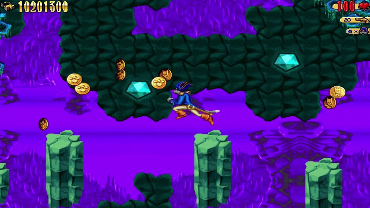 Captain Claw - Level #11 - The Caverns