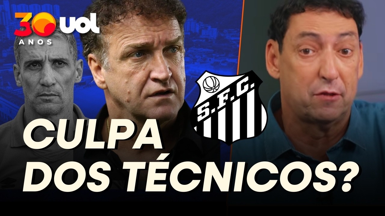 SANTOS TEVE 13 TREINADORES EM 5 ANOS! A CULPA É DOS TÉCNICOS OU DO CLUBE? PVC ANALISA