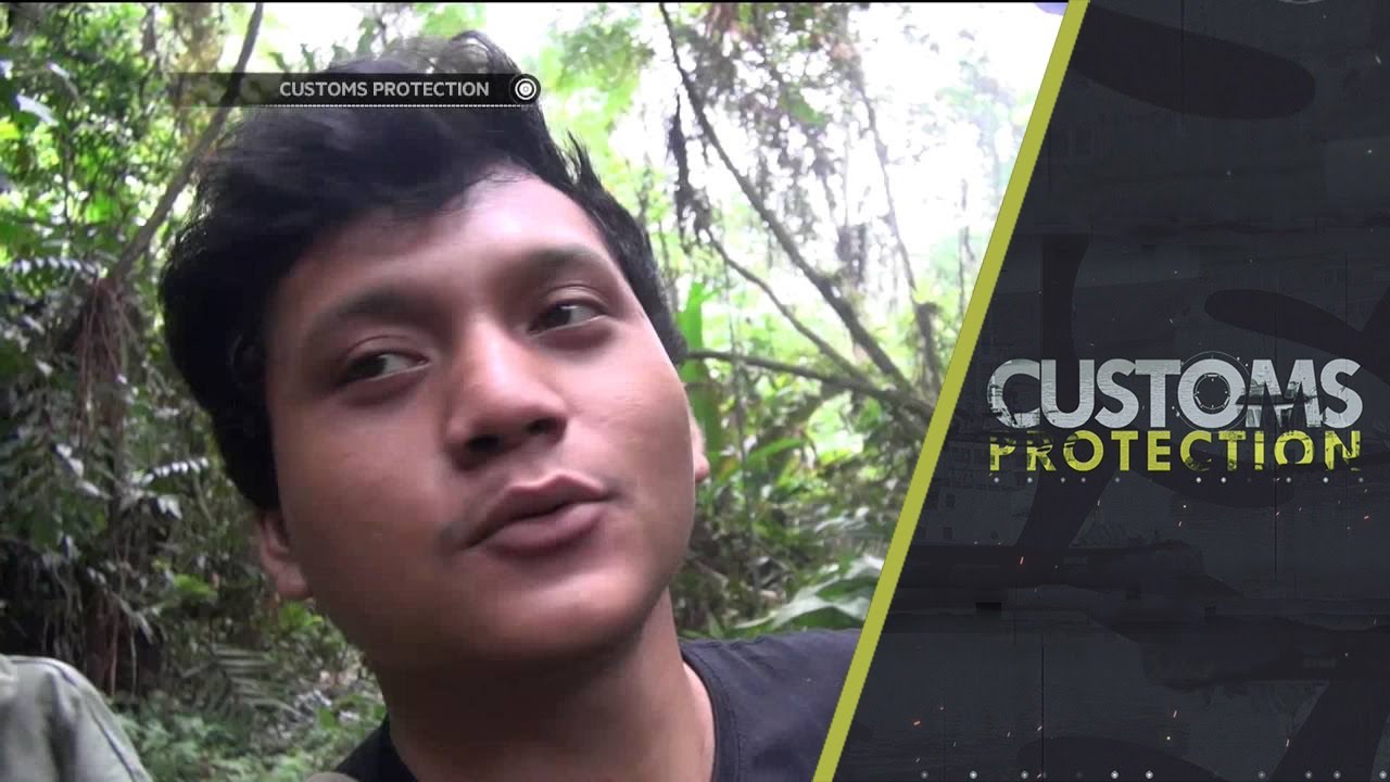 Penyusuran Jalan Tikus Lintas Batas Indonesia-Malaysia - Customs Protection