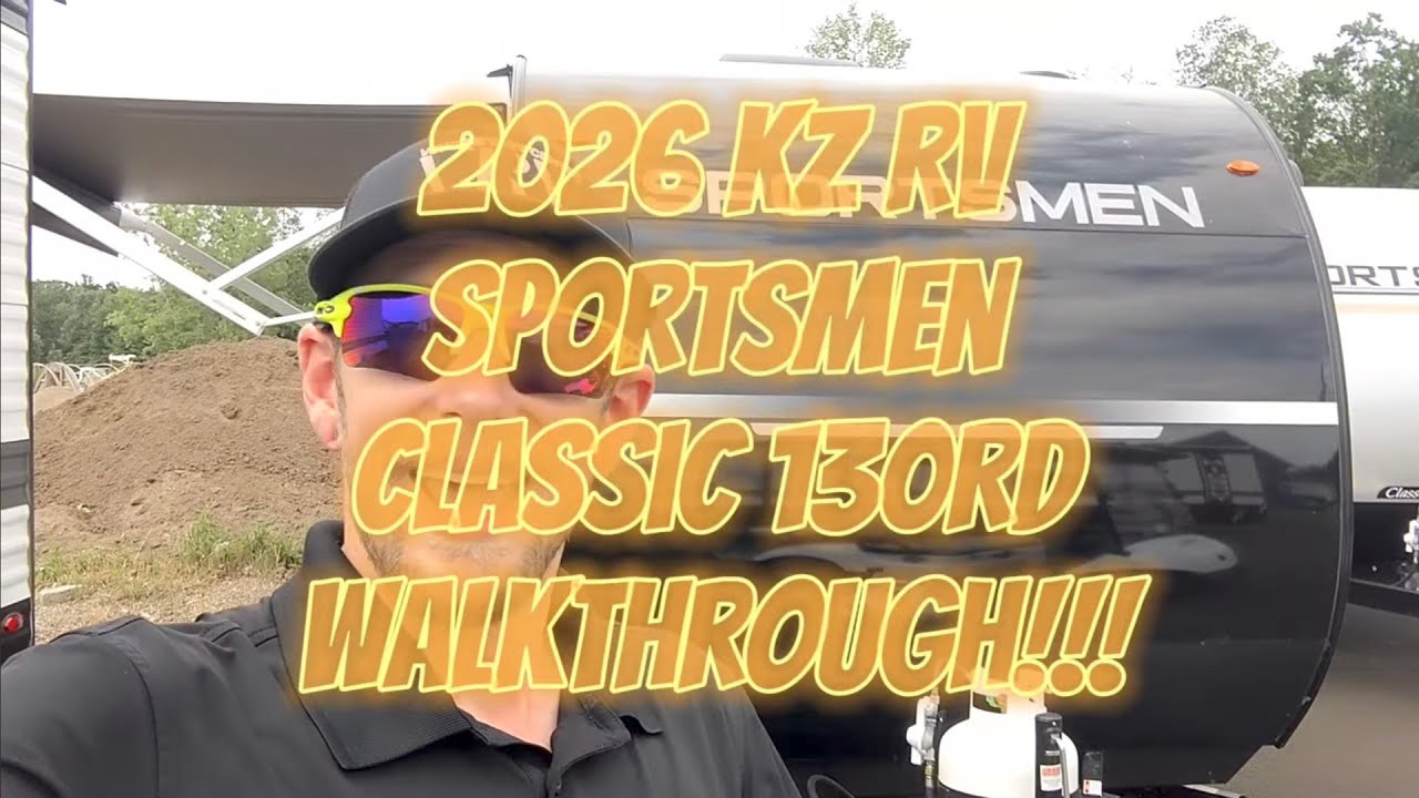 НОВИНКА | KZ RV Sportsmen Classic 130RD 2026 года | Обзор | Автодома рядом с Холландом, Маскегоно...