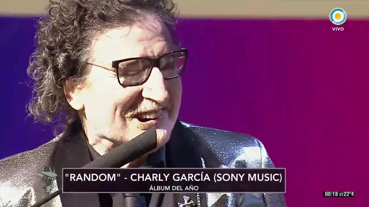 Charly Garc&iacute;a gan&oacute; el premio Gardel de Oro 2018