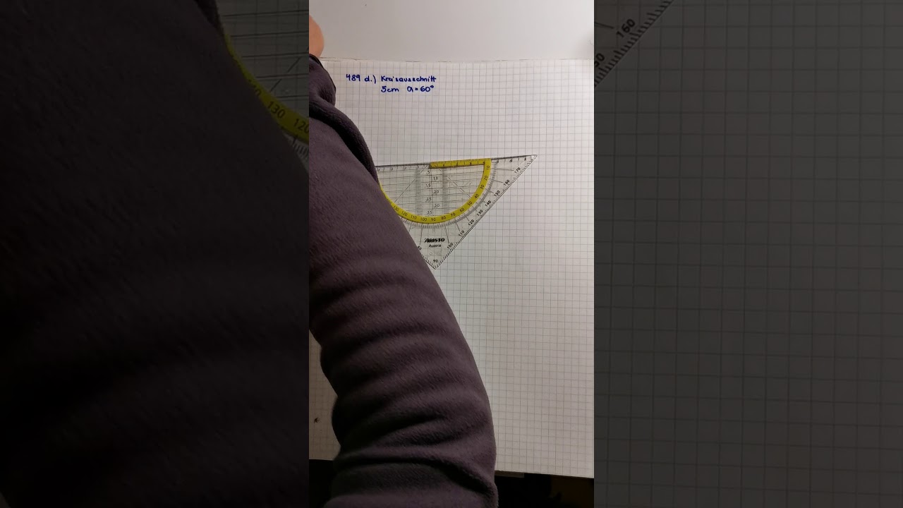 Kreisausschnitt zeichnen