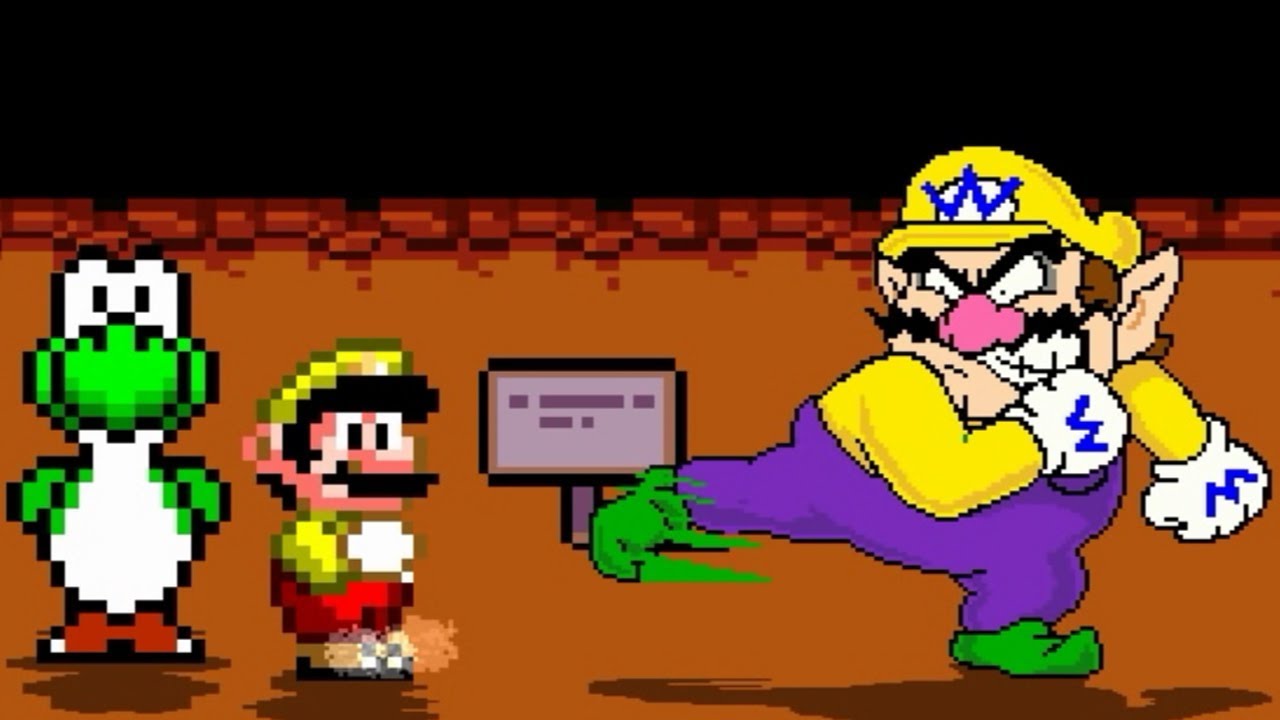 Super Mario Maker vs. MUGEN Characters | FUNNY GAMING