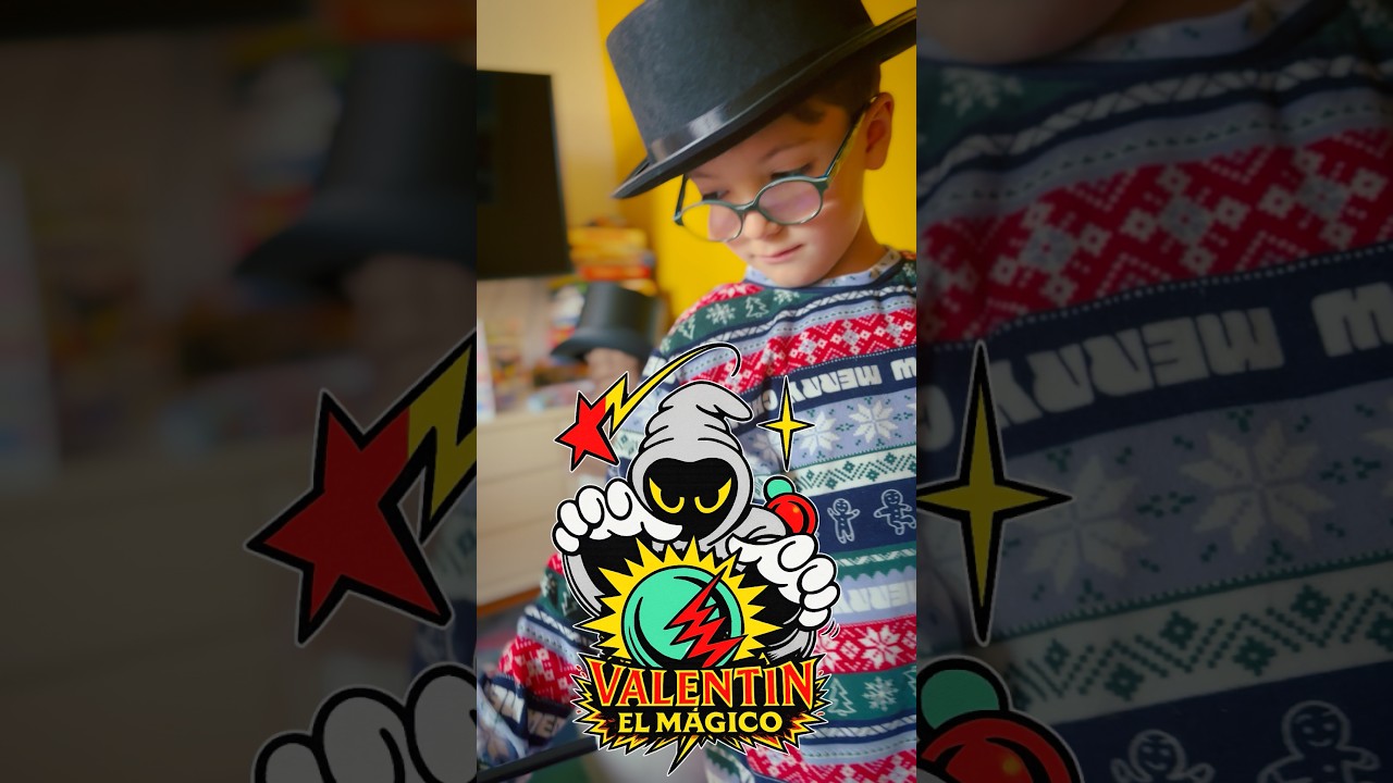 Truco de magia atravesando cartas!! Valentín EL MÁGICO