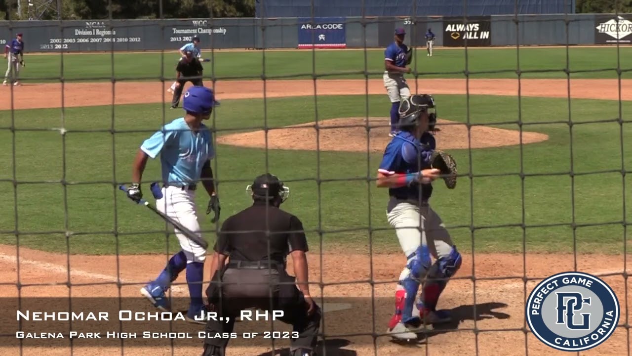 Nehomar Ochoa Jr  Prospect Video, RHP, Galena Park High School Class of 2023 AC Games