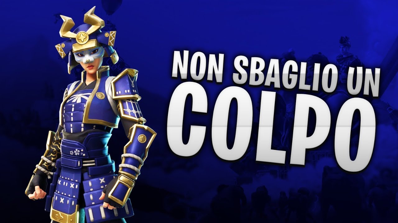 NON SBAGLIO UN COLPO CON IL CECCHINO! | FORTNITE ITA