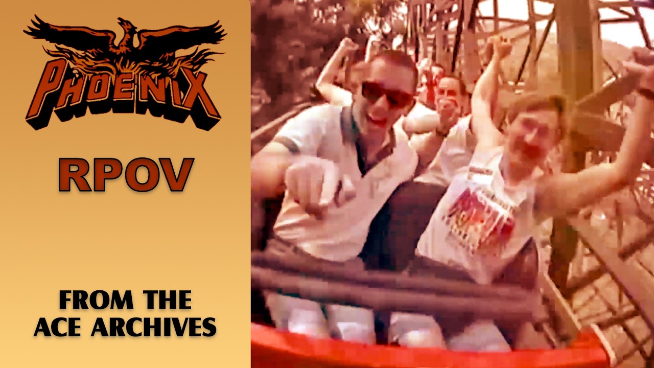 Phoenix Roller Coaster At Knoebels RPOV From the ACE Archives