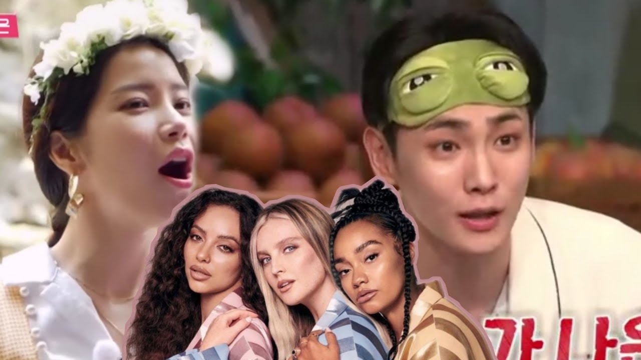Little Mix songs being played on korean variety/reality shows
