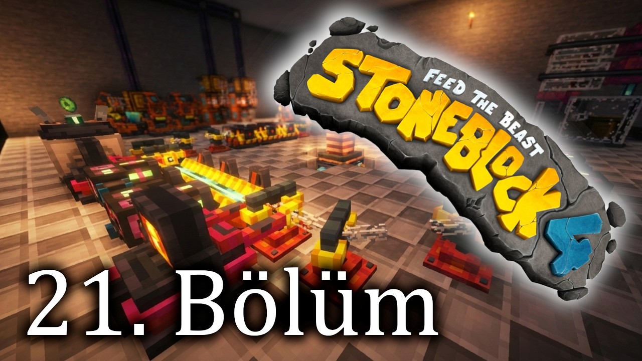 Oritech Parçacık Hızlandırma | FTB: StoneBlock 4 | Bölüm 21