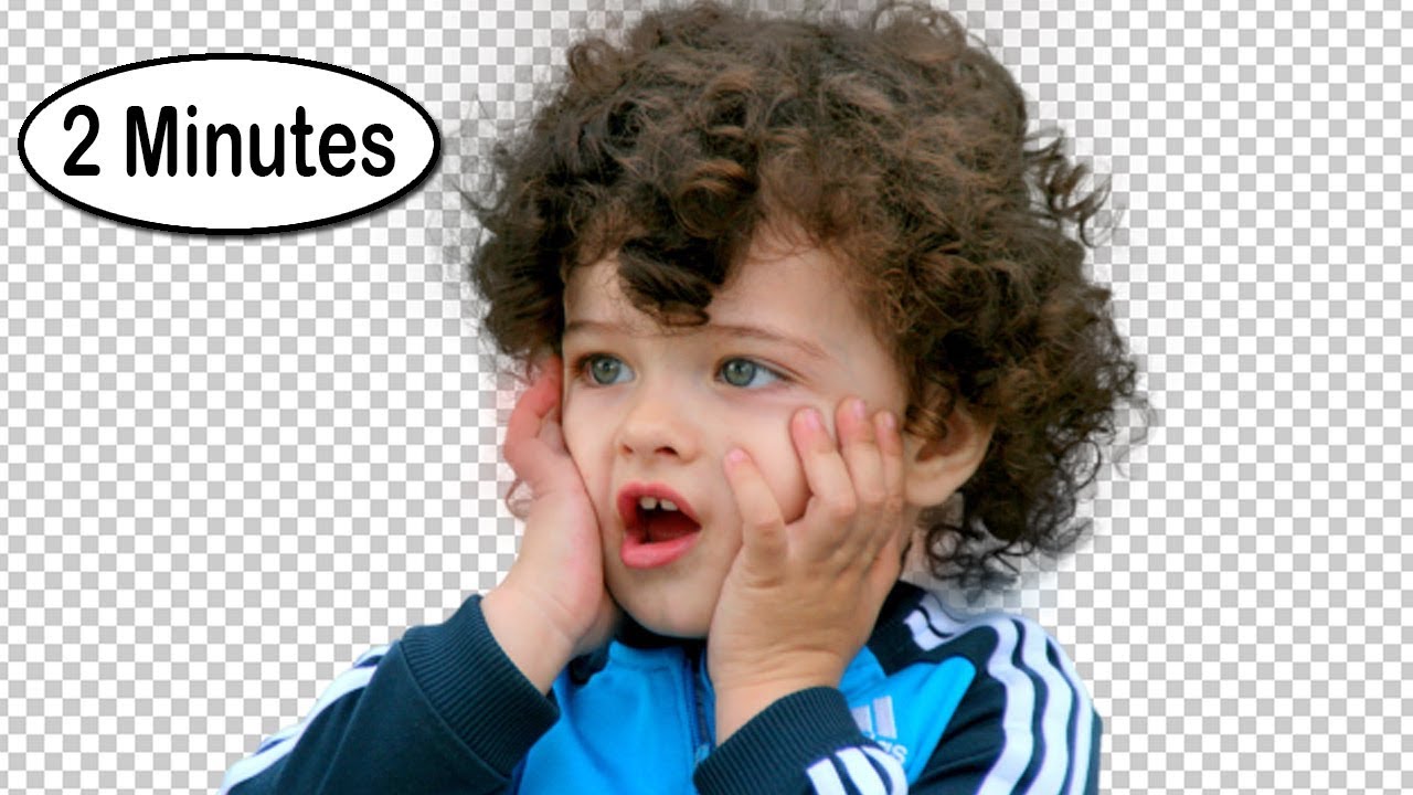 cut out hair 2 MINUTES photoshop tutorial 2020 - easy tutorial