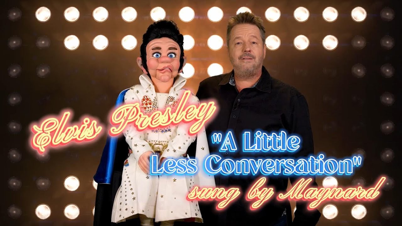 ELVIS PRESLEY "A Little Less Conversation" as sung by Maynard Thompkins 🎤🕺😀