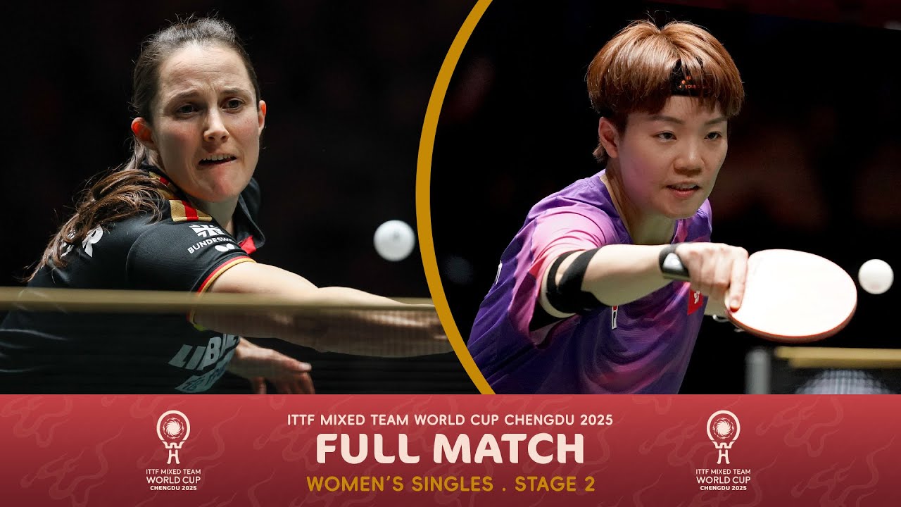 FULL MATCH | Sabine Winter vs Doo Hoi Kem | ITTF Mixed Team World Cup 2025 (Stage 2)