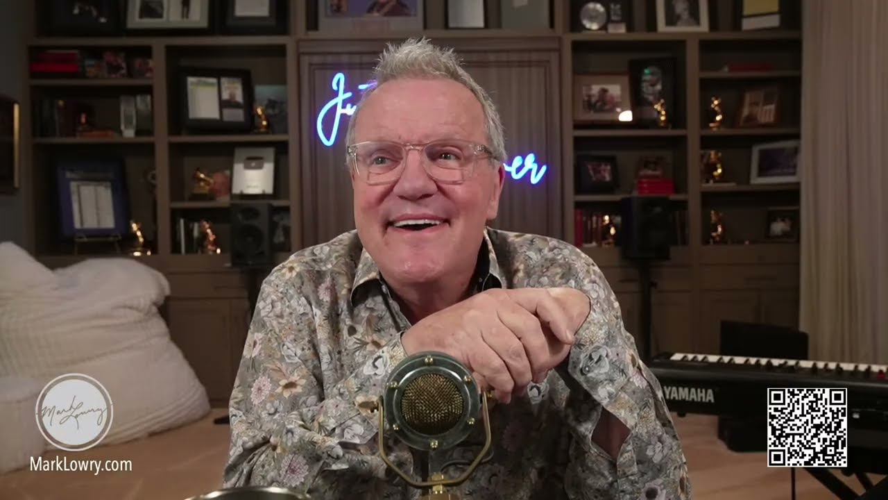 #MarkLowry is on #JustWhenever now! Sit up straight and sing!