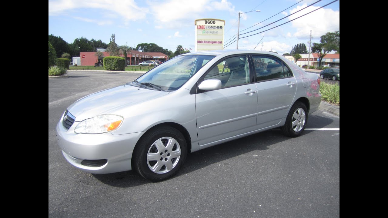 ПРОДАНА Toyota Corolla LE 2005 года выпуска, пробег 90 тыс. миль, Meticulous Motors Inc., Флорида...