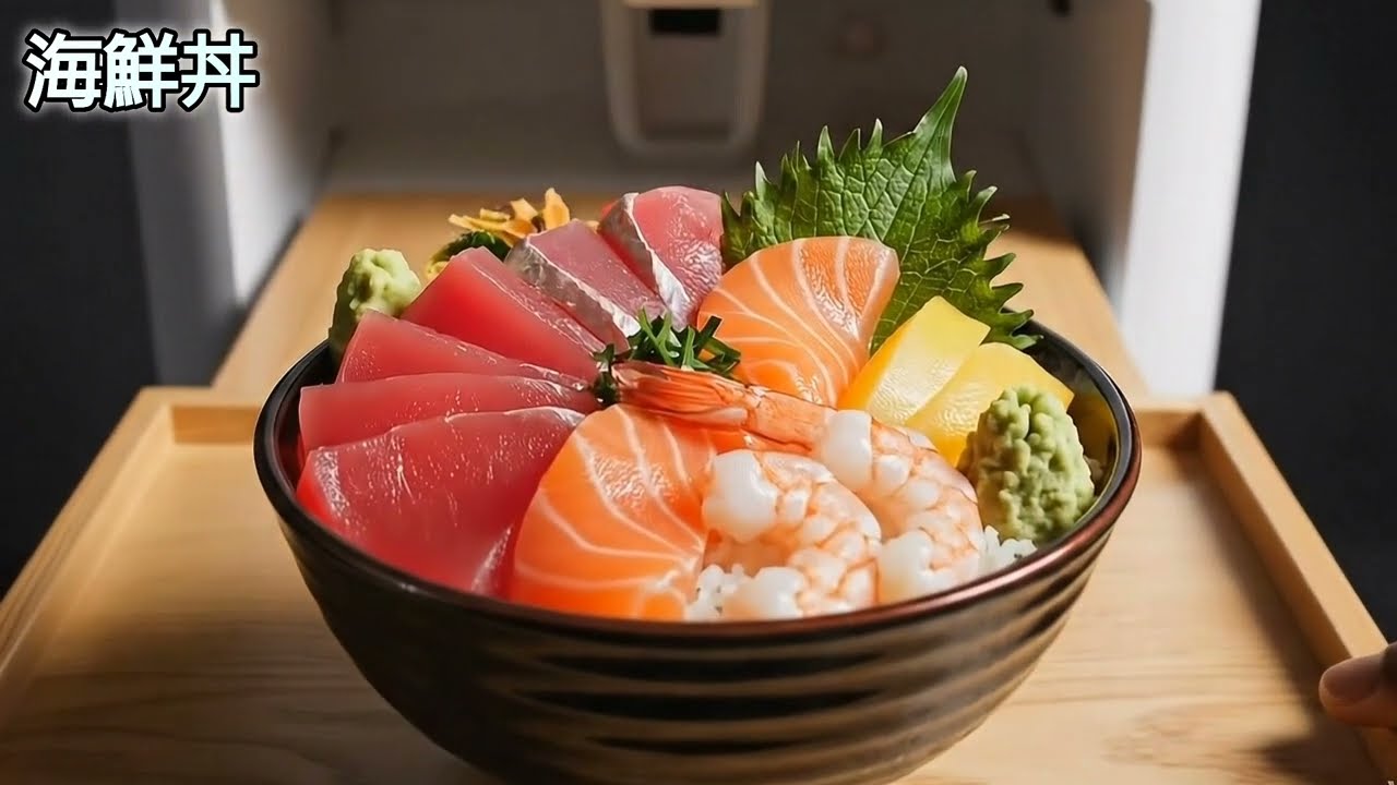 【AI ASMR 】一生無料の海鮮フードマシン1つ選ぶならどれ？